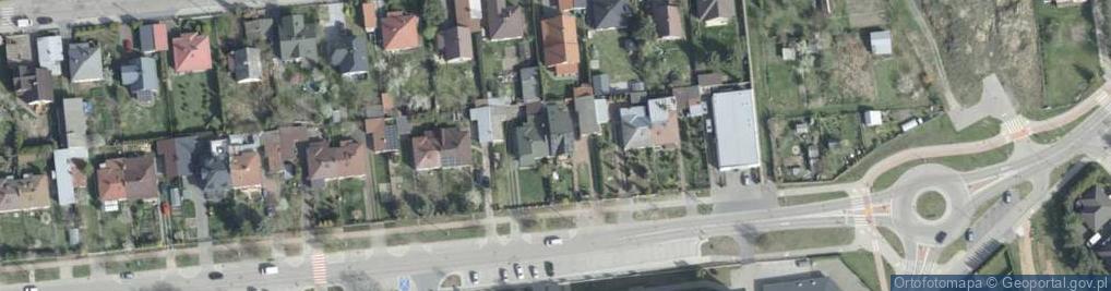 Zdjęcie satelitarne Dworcowa ul.
