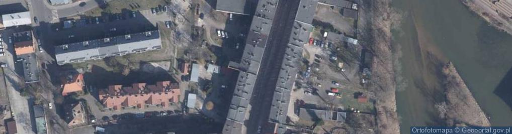 Zdjęcie satelitarne Dworcowa ul.