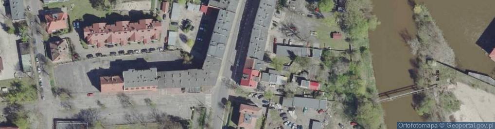 Zdjęcie satelitarne Dworcowa ul.