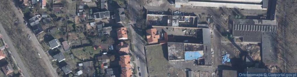 Zdjęcie satelitarne Dworcowa ul.