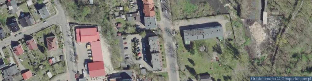 Zdjęcie satelitarne Dworcowa ul.