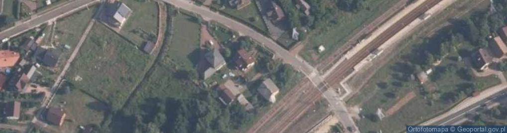 Zdjęcie satelitarne Dworcowa ul.