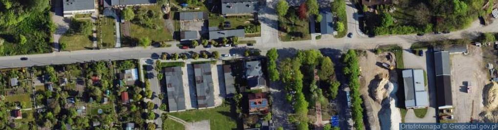 Zdjęcie satelitarne Dworcowa ul.