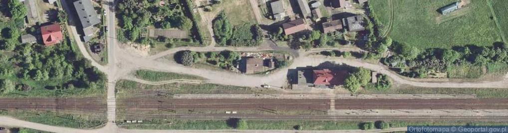 Zdjęcie satelitarne Dworcowa ul.