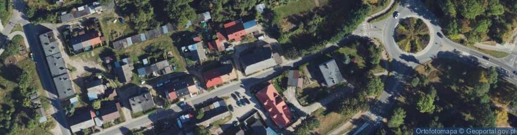 Zdjęcie satelitarne Dwór Złotowski ul.