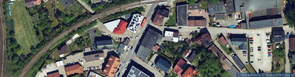 Zdjęcie satelitarne Dworcowa ul.