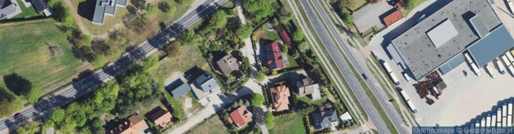 Zdjęcie satelitarne Dywizjonu 305 ul.