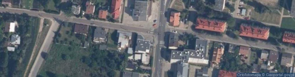Zdjęcie satelitarne Dybanka ul.