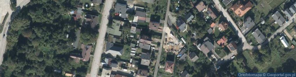 Zdjęcie satelitarne Dyrekcji Głównej Górniczej ul.