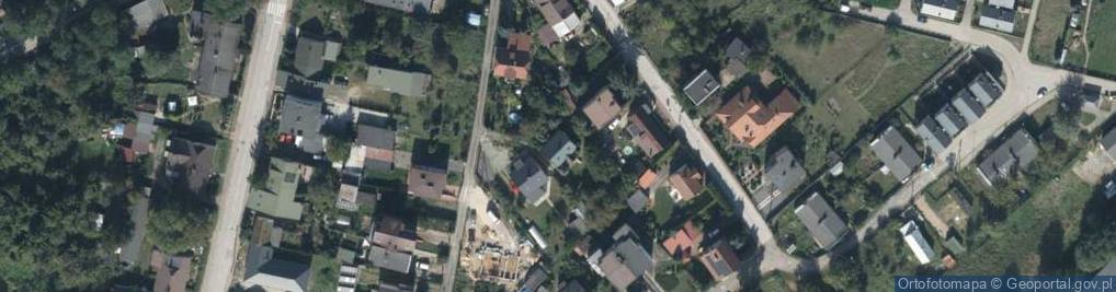 Zdjęcie satelitarne Dyrekcji Głównej Górniczej ul.