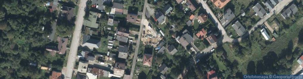 Zdjęcie satelitarne Dyrekcji Głównej Górniczej ul.