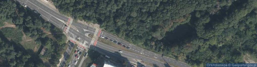 Zdjęcie satelitarne Dymka Walentego, abp. ul.