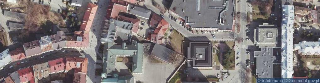 Zdjęcie satelitarne Dymnickiego Feliksa, ks. ul.