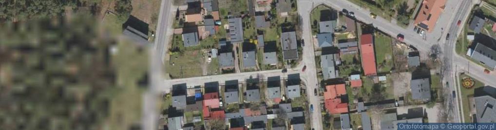 Zdjęcie satelitarne Dywanowa ul.