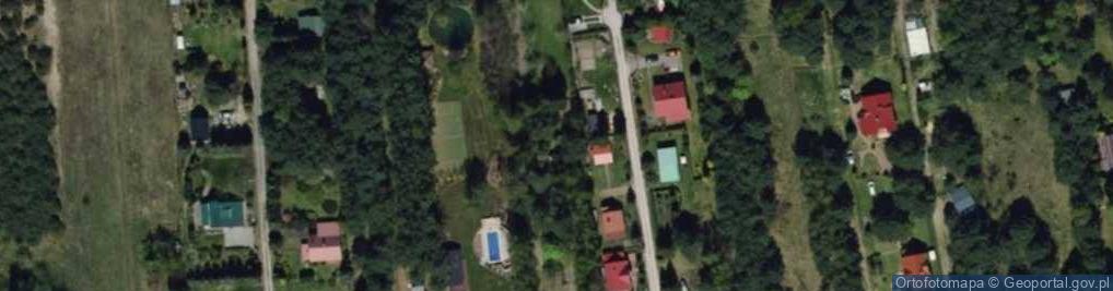 Zdjęcie satelitarne Działkowa ul.