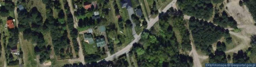 Zdjęcie satelitarne Działkowa ul.