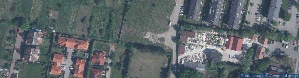 Zdjęcie satelitarne Działkowa ul.