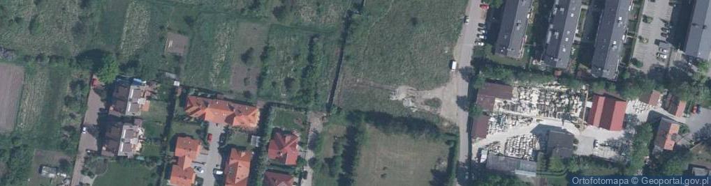 Zdjęcie satelitarne Działkowa ul.