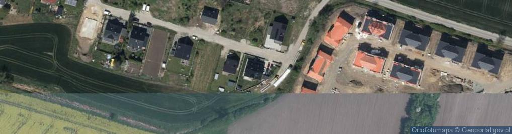 Zdjęcie satelitarne Działkowa ul.