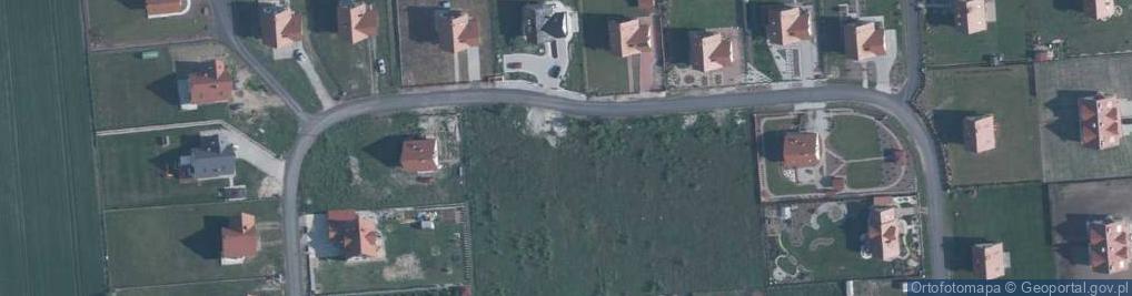 Zdjęcie satelitarne Dzikiej Róży ul.
