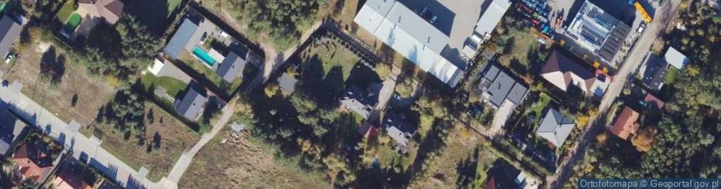 Zdjęcie satelitarne Dzika ul.