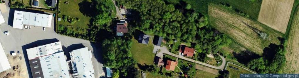 Zdjęcie satelitarne Działkowa ul.