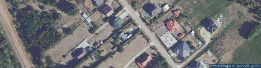 Zdjęcie satelitarne Dzikiej Róży ul.