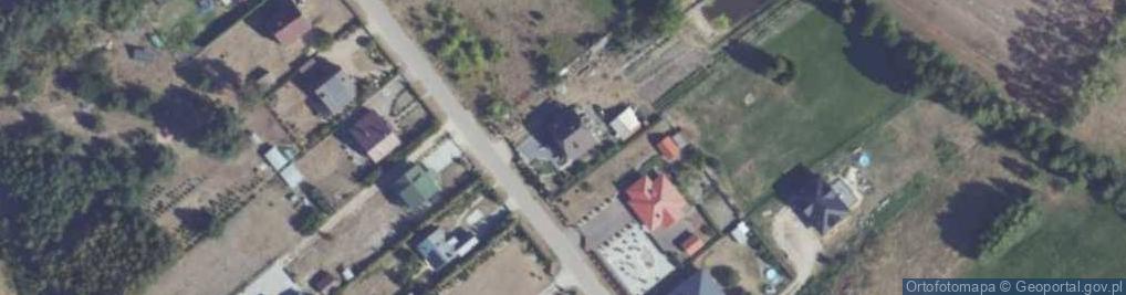 Zdjęcie satelitarne Dzikiej Róży ul.