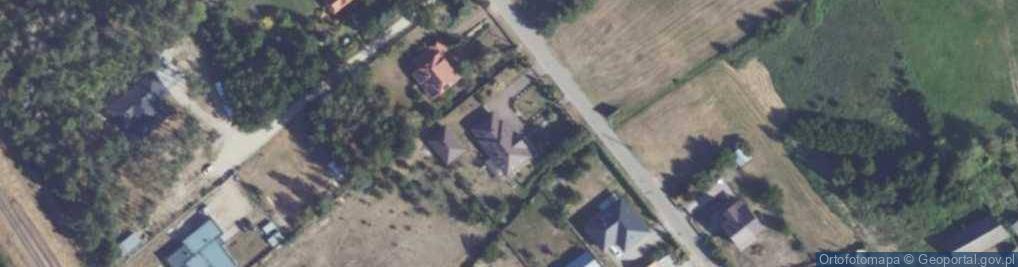 Zdjęcie satelitarne Dzikiej Róży ul.