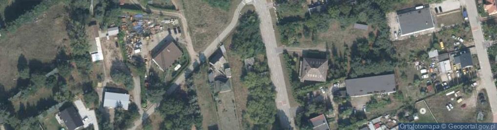 Zdjęcie satelitarne Działkowa ul.