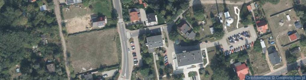Zdjęcie satelitarne Działkowa ul.