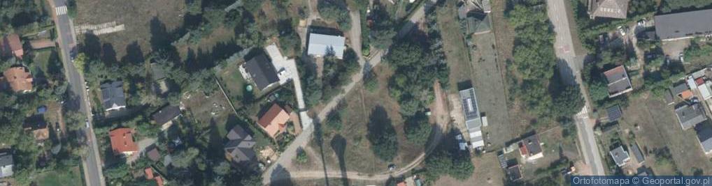 Zdjęcie satelitarne Działkowa ul.