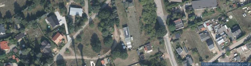 Zdjęcie satelitarne Działkowa ul.