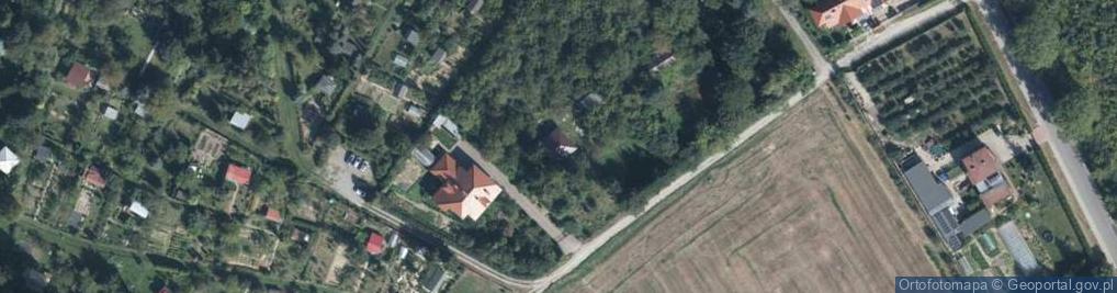 Zdjęcie satelitarne Działkowa ul.