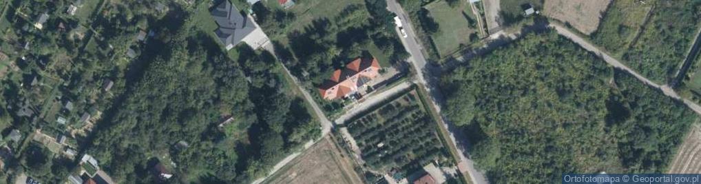 Zdjęcie satelitarne Działkowa ul.