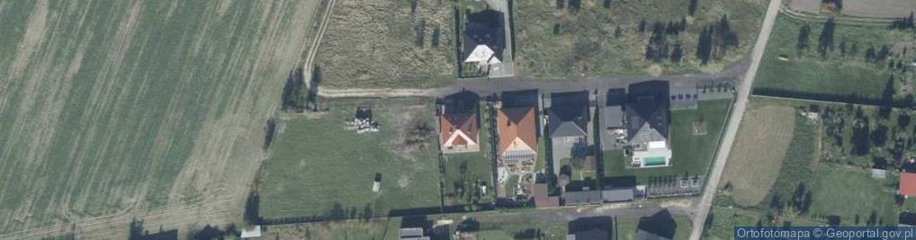 Zdjęcie satelitarne Działkowa ul.