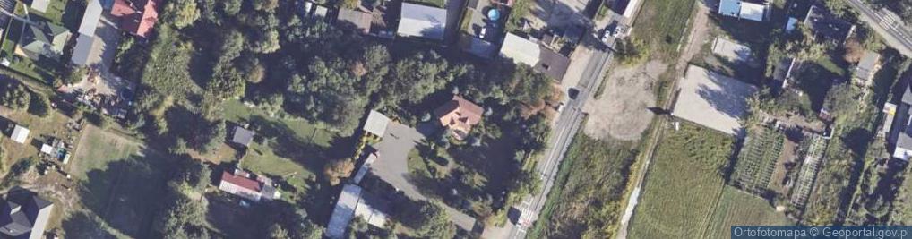 Zdjęcie satelitarne Dzikich Łabędzi ul.