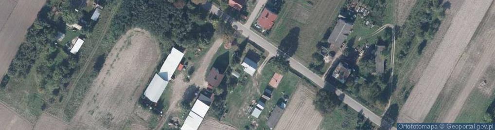 Zdjęcie satelitarne Działyń ul.