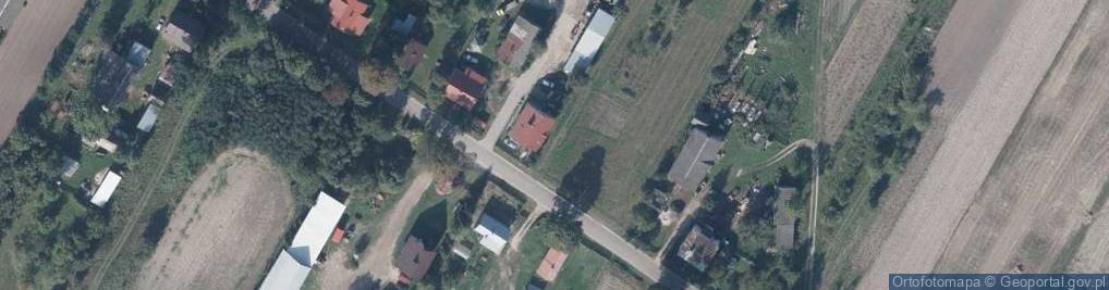 Zdjęcie satelitarne Działyń ul.