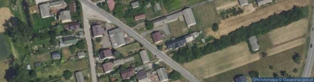 Zdjęcie satelitarne Dziecinów ul.