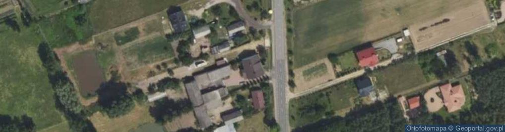 Zdjęcie satelitarne Dziecinów ul.