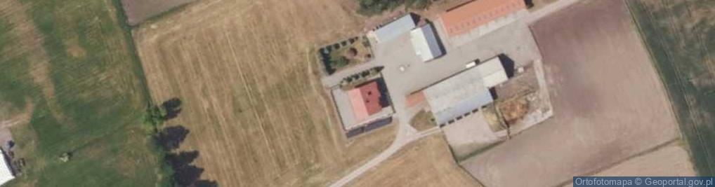 Zdjęcie satelitarne Dziękonie ul.