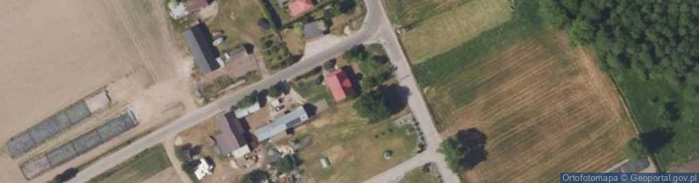 Zdjęcie satelitarne Dziękonie ul.