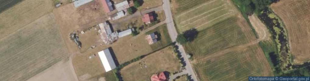 Zdjęcie satelitarne Dziękonie ul.
