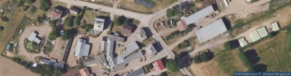 Zdjęcie satelitarne Dziękonie ul.
