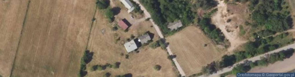 Zdjęcie satelitarne Dziękonie ul.