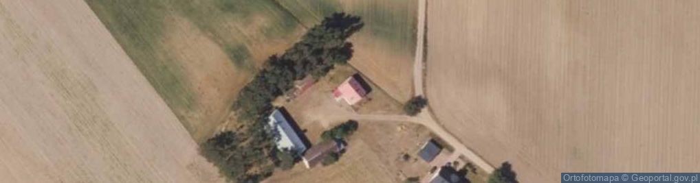 Zdjęcie satelitarne Dziękonie ul.