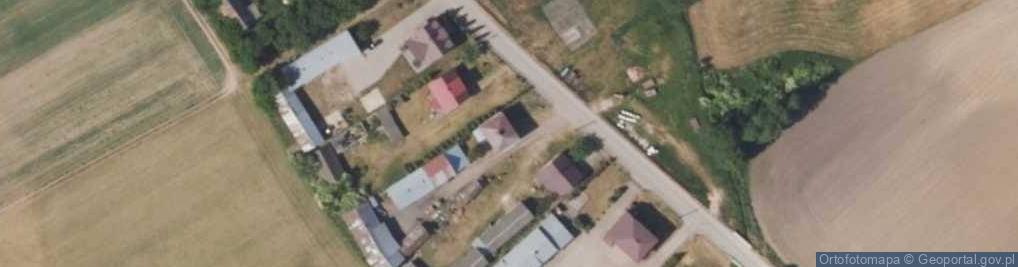 Zdjęcie satelitarne Dziękonie ul.