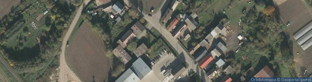 Zdjęcie satelitarne Dzielów ul.