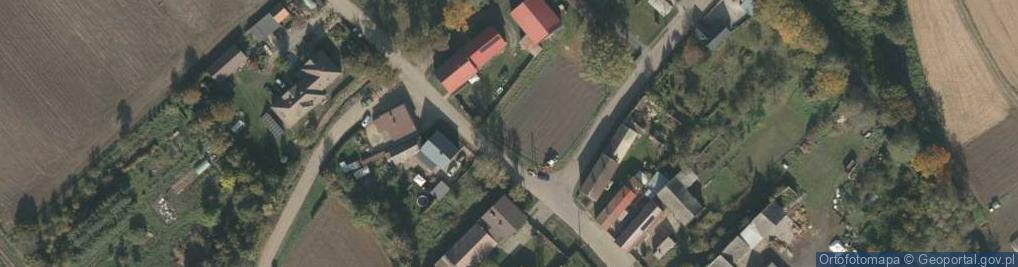 Zdjęcie satelitarne Dzielów ul.